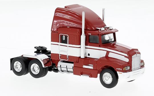 Brekina LKW Kenworth T600, rot/weiß 