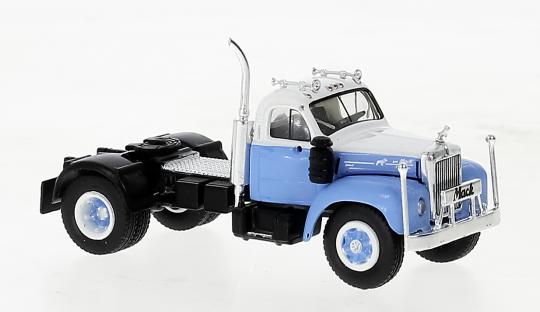 Brekina LKW Mack B61 weiß/blau 