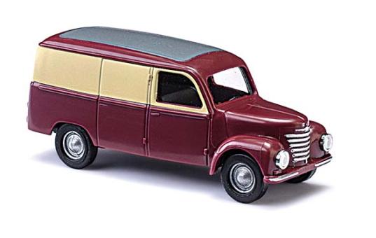 Busch Framo V901/2 Kastenwagen Weinrot 