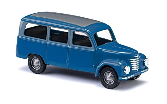 Busch Framo V901/2 Bus, Blau/Grau 