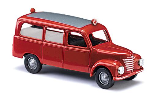 Busch Framo V901/2 Bus, Krankenwagen Feuerwehr 