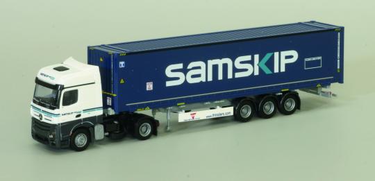 AWM LKW MB Actros 11 Bigsp. 45\' OS Cont-SZ Samskip 8699.32 