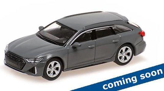 Minichamps 1:87 AUDI RS 6 AVANT - 2019 - GREY 870010012 