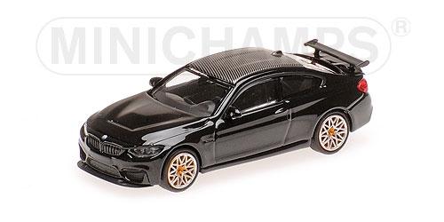 Minichamps 1:87 BMW M4 GTS - 2016 - black/orange wheels 