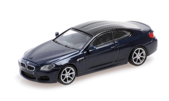 Minichamps 1:87 BMW M6 COUPÉ - 2015 - BLUE METALLIC 