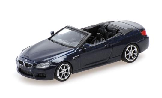 Minichamps 1:87 BMW M6 Cabriolet (2015) – blue met. 