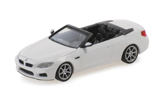 Minichamps 1:87 BMW M6 CABRIO - 2015 - WHITE 