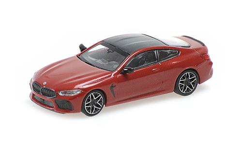 Minichamps 1:87 BMW 8-SERIES COUPE - 2019 - RED METALLIC 