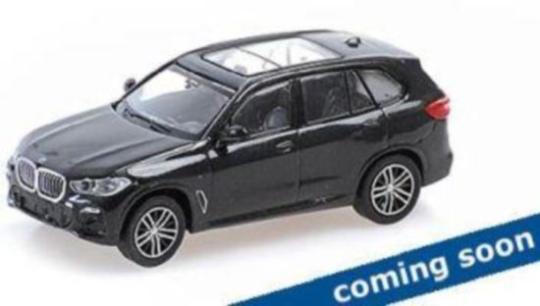 Minichamps 1:87 BMW X5 - 2019 - BLACK METALLIC 