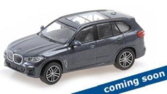 Minichamps 1:87 BMW X5 - 2019 - GREY METALLIC 