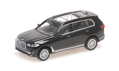 Minichamps 1:87 BMW X7 - 2019 - BLACK 