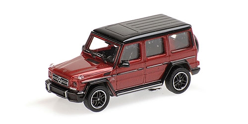 Minichamps 1:87 Mercedes-AMG G65 G-Class - 2015 - red metallic 