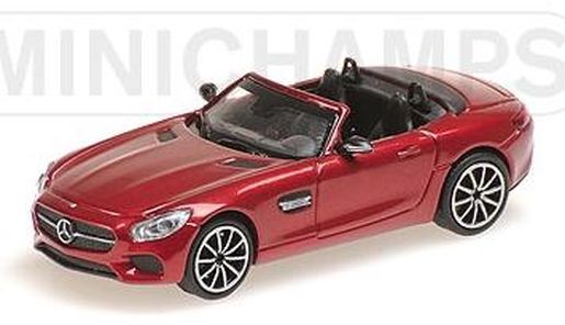 Minichamps 1:87 MERCEDES-AMG GTS CABRIOLET - 2017 - RED 