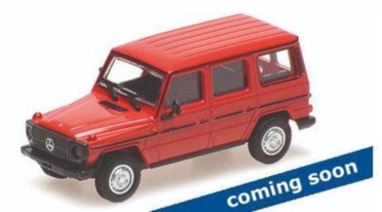 Minichamps 1:87 MERCEDES-BENZ 230G (W460) - 1979 - RED 