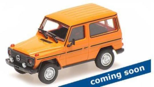 Minichamps 1:87 MERCEDES-BENZ G-MODEL SHORT (W460) – ORANGE 