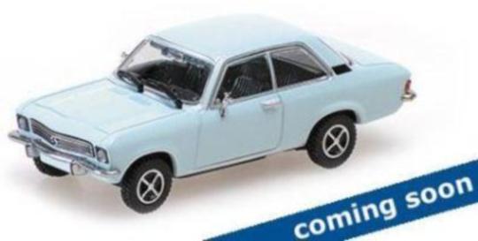 Minichamps 1:87 OPEL ASCONA - 1970 - LIGHT BLUE 870040001 