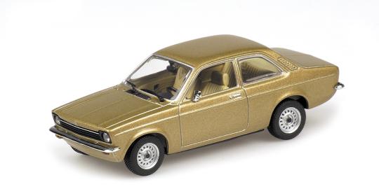 Minichamps 1:87 OPEL KADETT SALOON - 1973 - GOLD 