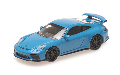 Minichamps 1:87 PORSCHE 911 GT3 - 2017 - BLUE 