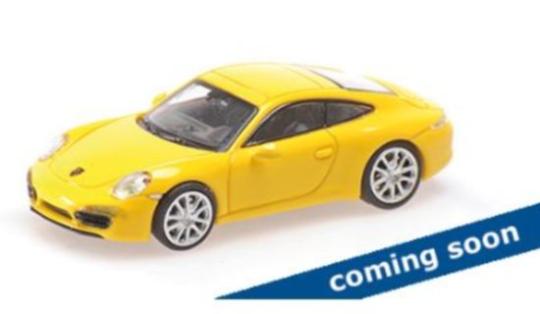 Minichamps 1:87 PORSCHE 911 2011 YELLOW 