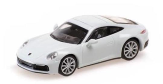 Minichamps 1:87 PORSCHE 911 (992) – CARRERA 4S – 2019 – white 