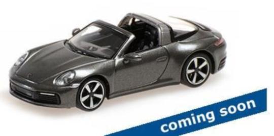 Minichamps 1:87 PORSCHE 911 (992) TARGA 4 - 2020 - GREEN MET 