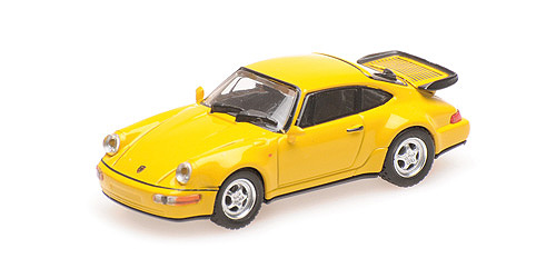 Minichamps 1:87 Porsche 911 Turbo - 1990 - yellow 