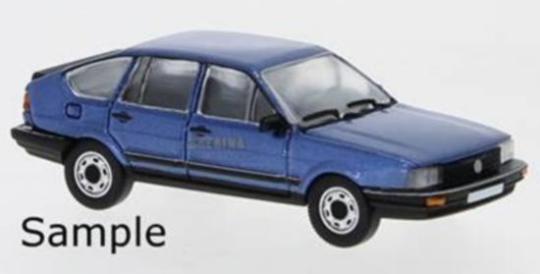 PCX Premium Classics PKW VW Passat B2, metallic-dunkelblau, 870079 