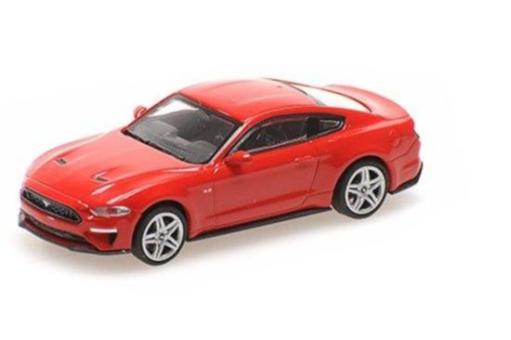 Minichamps 1:87 FORD MUSTANG - 2018 - RED 