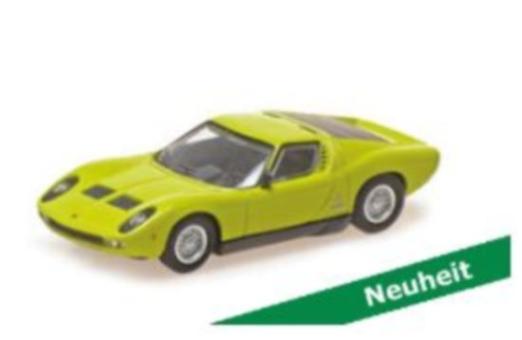 Minichamps 1:87 LAMBORGHINI MIURA - 1966 - GREEN 