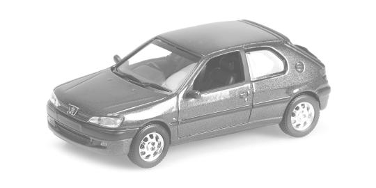 Minichamps PEUGEOT 306 2-DOOR  - 1998 - RED 870112001 