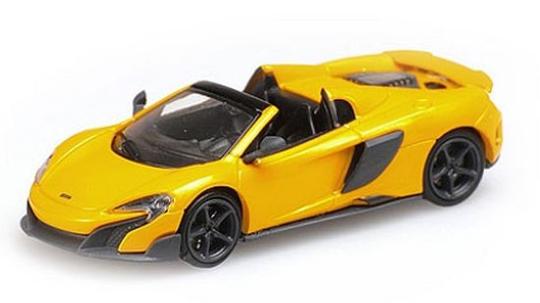 Minichamps 1:87 MCLAREN 675LT SPIDER - YELLOW 