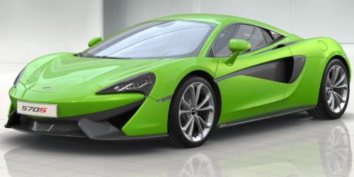 Minichamps 1:87 MCLAREN 570S - GREEN 