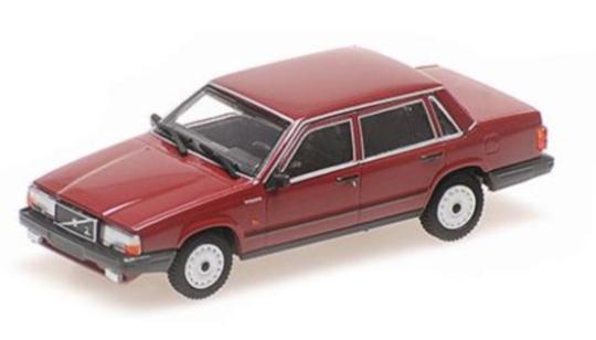 Minichamps 1:87 VOLVO 740 GL - 1986 - DARK RED 