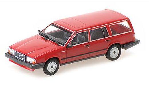 Minichamps 1:87 VOLVO 740 GL BREAK - 1986 - RED 