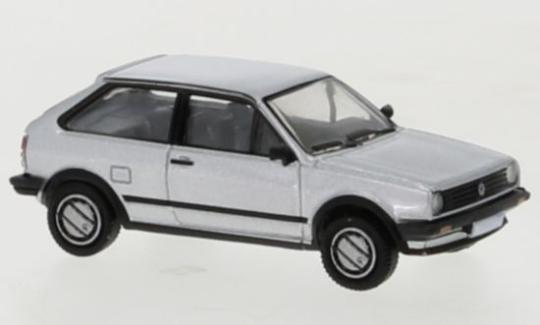 PCX Premium Classics PKW VW Polo II Coupe, silber, 1985 870202 