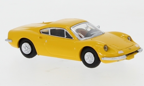 PCX Premium Classics PKW Ferrari Dino 246 GT, gelb, 1969 870218 