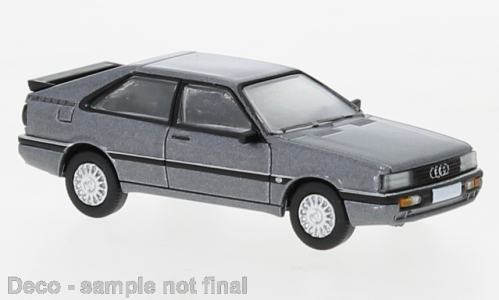 PCX Premium Classics PKW Audi Coupe, dunkelgrau, 1985 