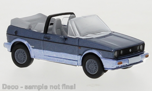 PCX Premium Classics PKW VW Golf I Cabriolet, metallic-dunke 