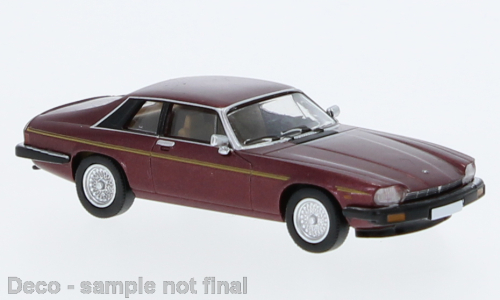 PCX Premium Classics PKW Jaguar XJ-S, metallic-dunkelrot, 19 