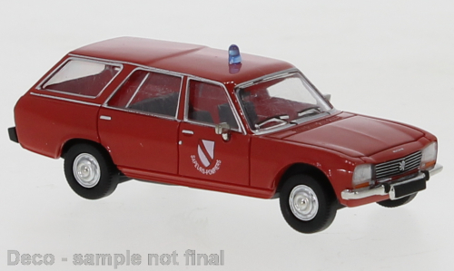 PCX Premium Classics PKW Peugeot 504 Break  Pompiers (F) 870349 