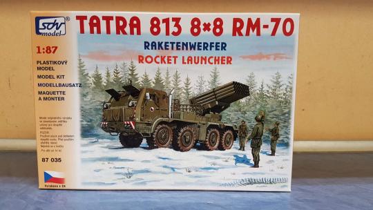 SDV Bausatz Tatra 813 8x8 RM-70 Raketenwerfer 