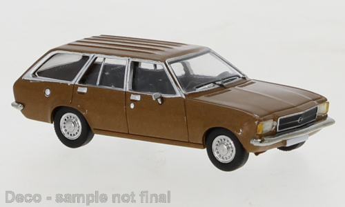 PCX Premium Classics PKW Opel Rekord D Caravan  metallic-braun, 1972 870403 