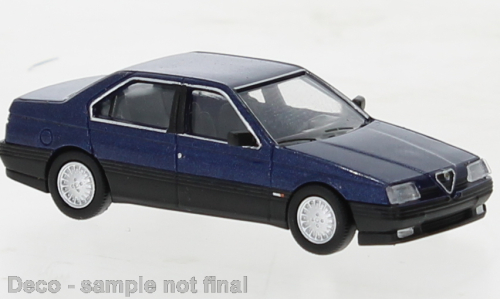 PCX Premium Classics Alfa Romeo 164 , metallic-blau 1987 