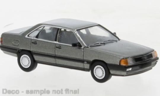 PCX Premium Classics Audi 100 (C3), metallic-dunkelgrau 1982 
