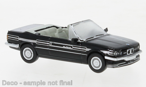 PCX Premium Classics BMW Alpina C2 2,7 Cabriolet, schwarz/Dekor, 1986 