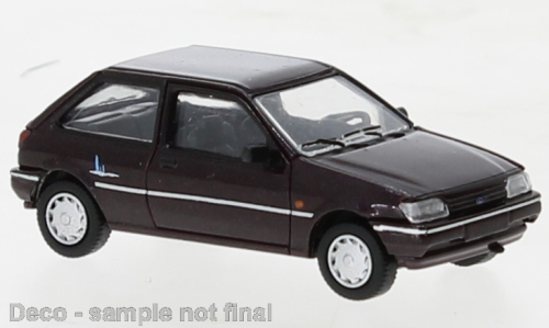 PCX Premium Classics Ford Fiesta MK III, metallic-dunkelviolett 1989 