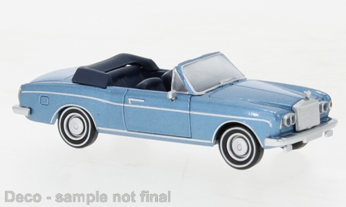 PCX Premium Classics Rolls Royce Corniche, metallic-blau, 1971  870513 