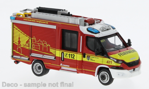 PCX 1:87 Iveco Magirus Daily MLF, Feuerwehr Burghausen, 2021 