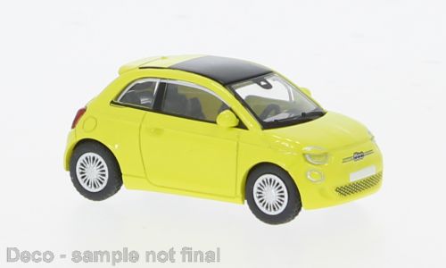 PCX Premium Classics PKW Fiat 500e hellgelb 870562 
