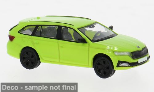 PCX Premium Classics PKW Skoda Octavia IV Combi, hellgrün, 2019 870597 